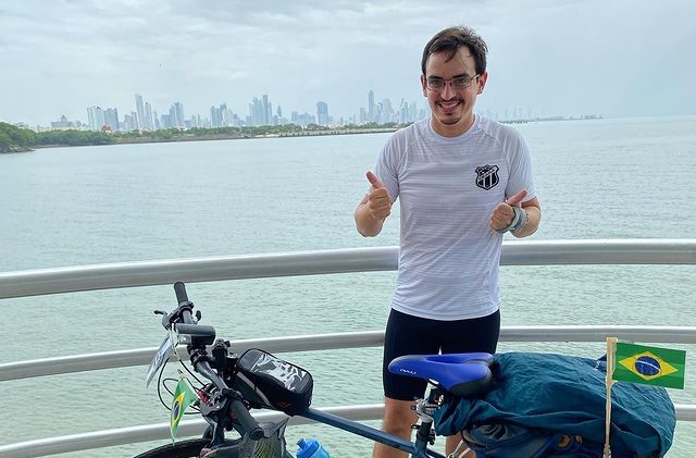 Conheça o mochileiro Davi Montenegro, primeiro cônsul itinerante do Ceará