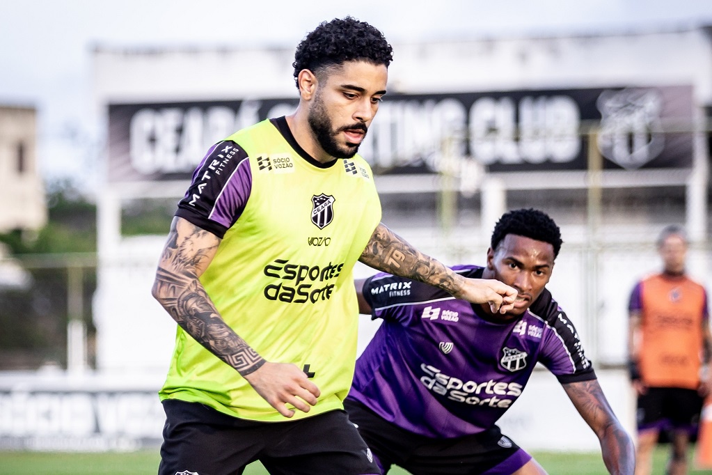 Ceará se reapresenta e inicia os treinos para duelo com o Palmeiras