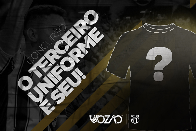 Ceará lança concurso oficial para escolher o seu terceiro uniforme