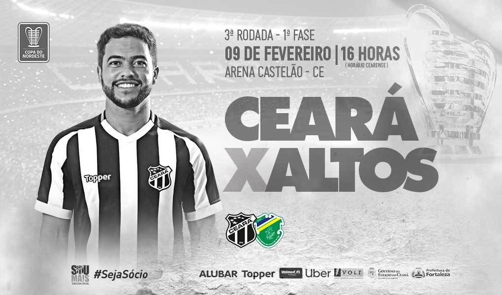 Nordestão: Em confronto inédito, Ceará recebe o Altos/PI na Arena Castelão