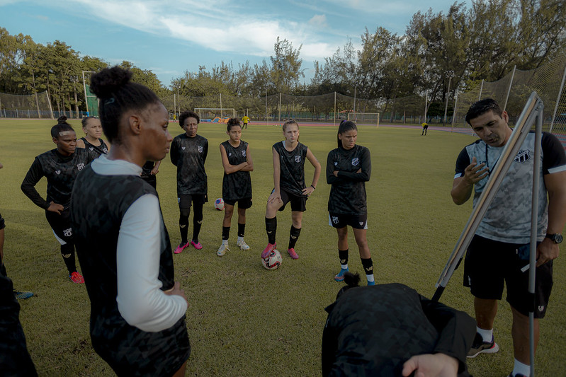 Com foco na parte física e estudo de mudança de formatação tática, Meninas do Vozão completam um mês de pré-temporada