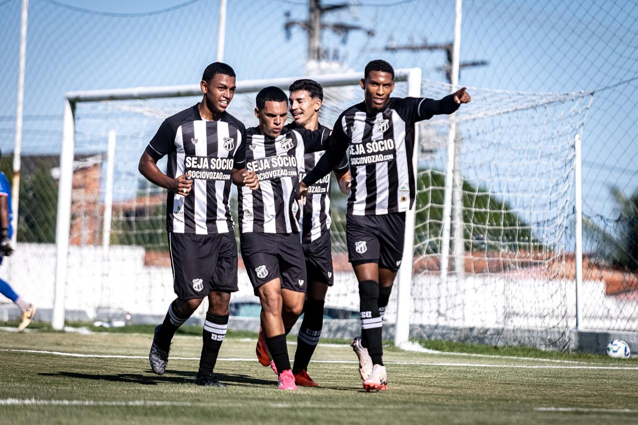 Camp. Brasileiro Série B Sub-20: Ceará vence Vila Nova por 3 a 2, pela última rodada, e encerra sua participação na competição