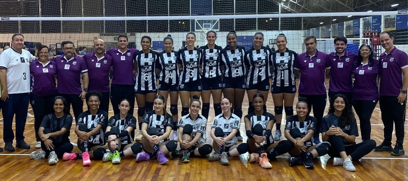 Vôlei: Ceará vence Unifor por 2 sets a 0 e larga em vantagem na final do Campeonato Cearense