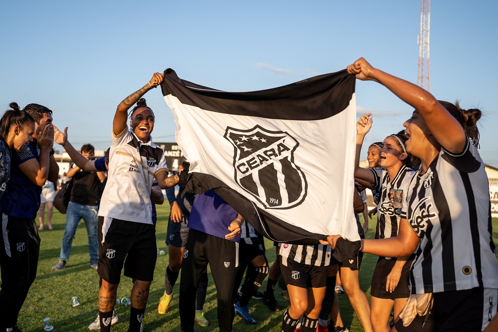 No quinto ano de atividades na modalidade, Ceará chega à Série A1 do futebol feminino
