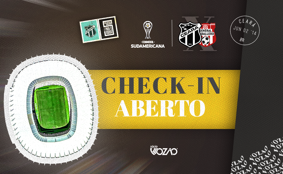 CONMEBOL Sudamericana: Check-in liberado para Ceará x General Caballero