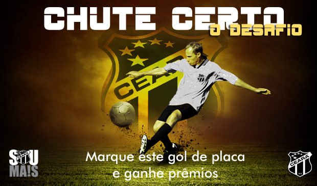 Ceará x Guarani (J): Participe do "Chute Certo", na Arena Castelão