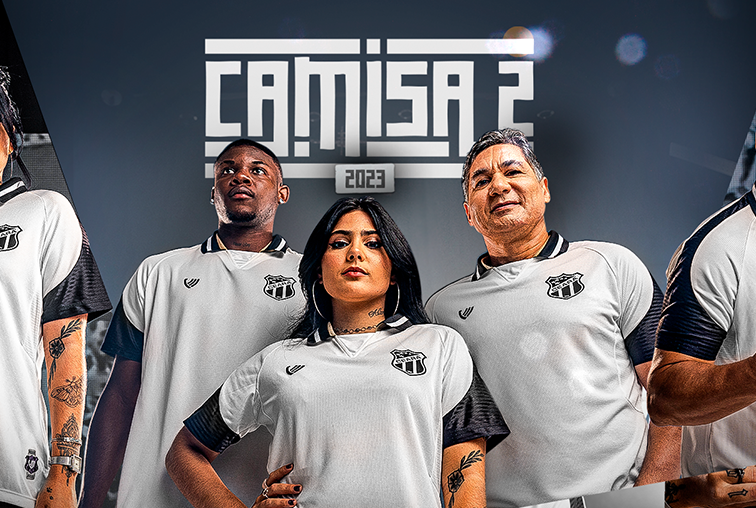 Ceará lança oficialmente o uniforme 2 para a temporada 2023