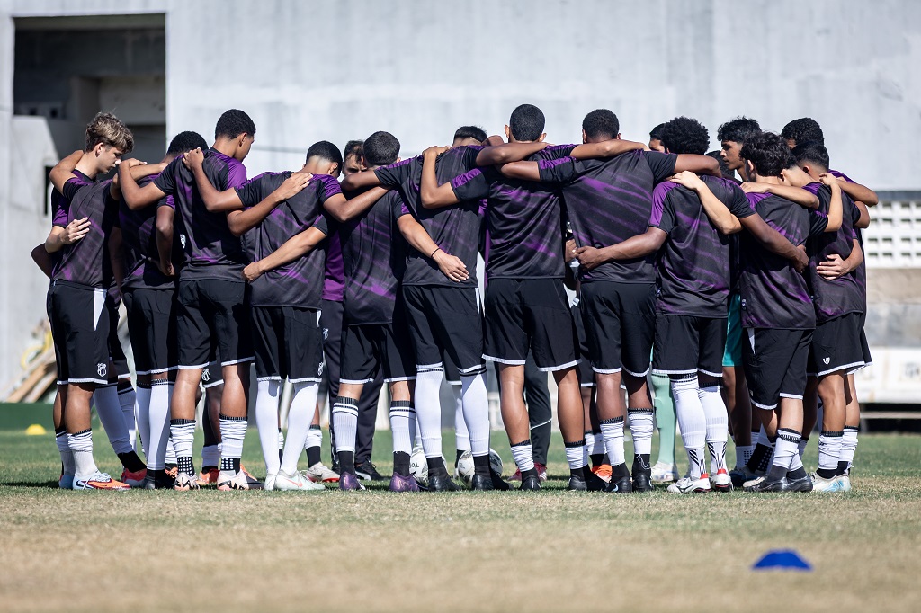 Sub-15: Elenco alvinegro treina pela penúltima vez visando Tirol pela semifinal do Cearense