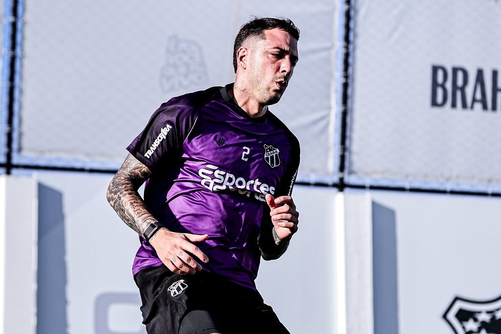 Em sua chegada, Renzo López destaca a Nação Alvinegra: “Entusiasmado por chegar a um clube com uma torcida como a do Ceará"