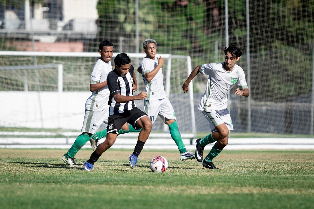 Sub-15: Fora de casa, Ceará empata com o Floresta por 1 a 1 pela ida das quartas de final do Cearense