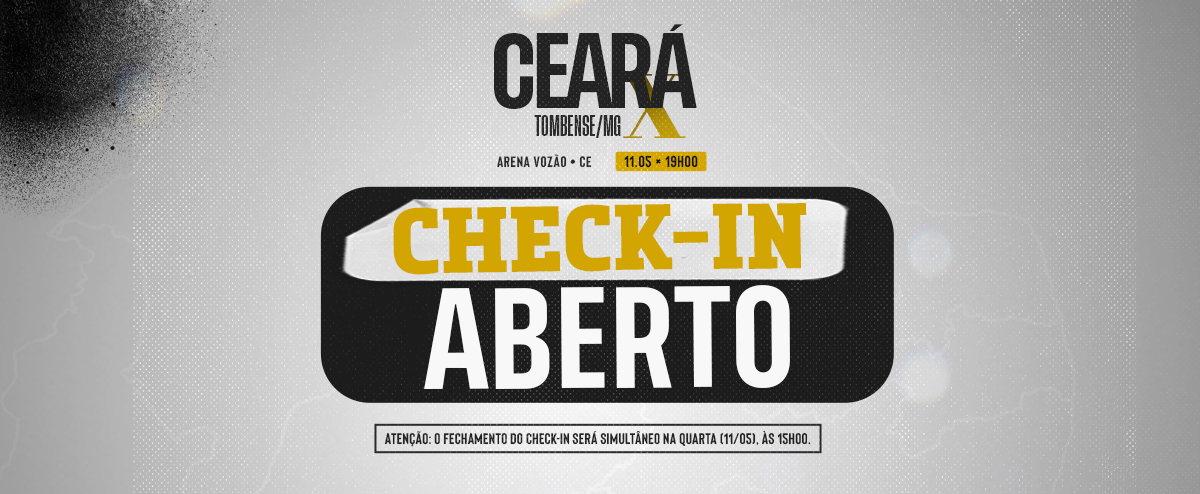Copa do Brasil: Sócios-torcedores já podem confirmar presença no duelo entre Ceará x Tombense/MG