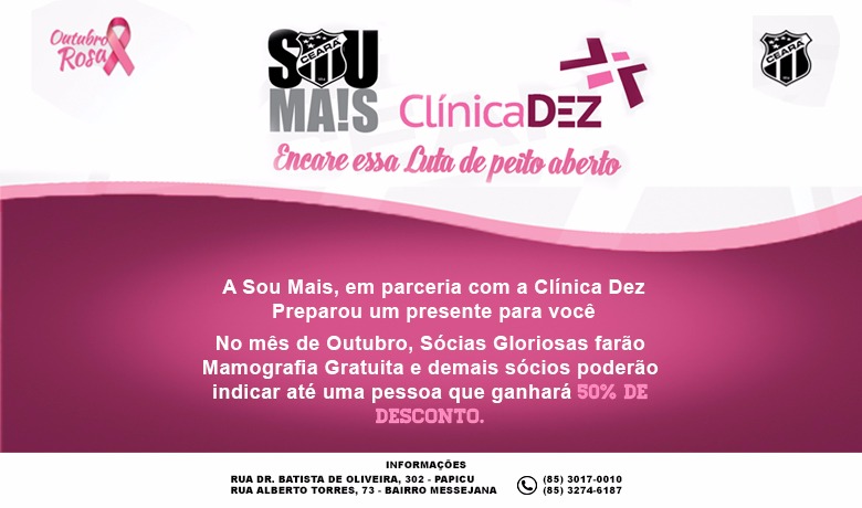 Gloriosas juntas no combate ao câncer de mama