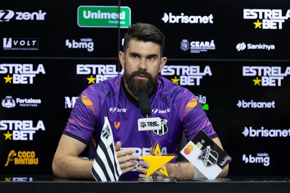 Em apresentação oficial, Fernando Miguel fala sobre chegada ao Ceará: “Foi uma escolha certeira”