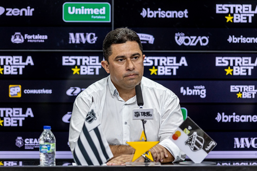 Presidente João Paulo Silva concede entrevista coletiva e fala sobre o momento do Alvinegro