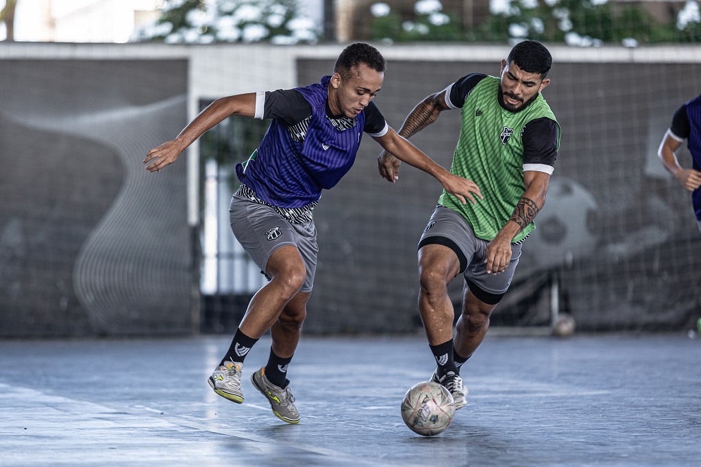 Futsal: No Ginásio Vozão, Ceará encerra preparação para segundo jogo das semifinais do Estadual