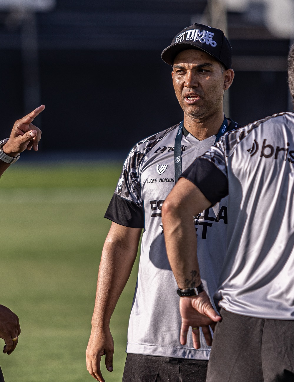 Em coletiva de imprensa, o preparador físico Lucas Vinicius falou sobre como vem sendo feito os trabalhos com o elenco alvinegro
