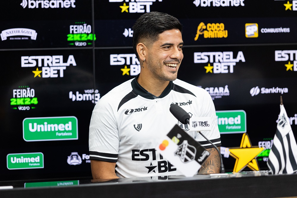 Em apresentação oficial, Recalde fala sobre projeto apresentado pelo Alvinegro: “Me encantou a ambição grande”