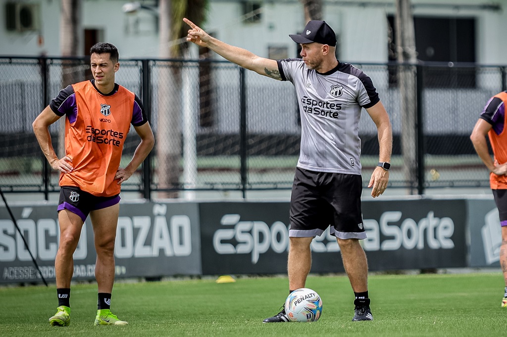 Ceará realiza o terceiro treinamento da semana e está pronto para enfrentar o ABC