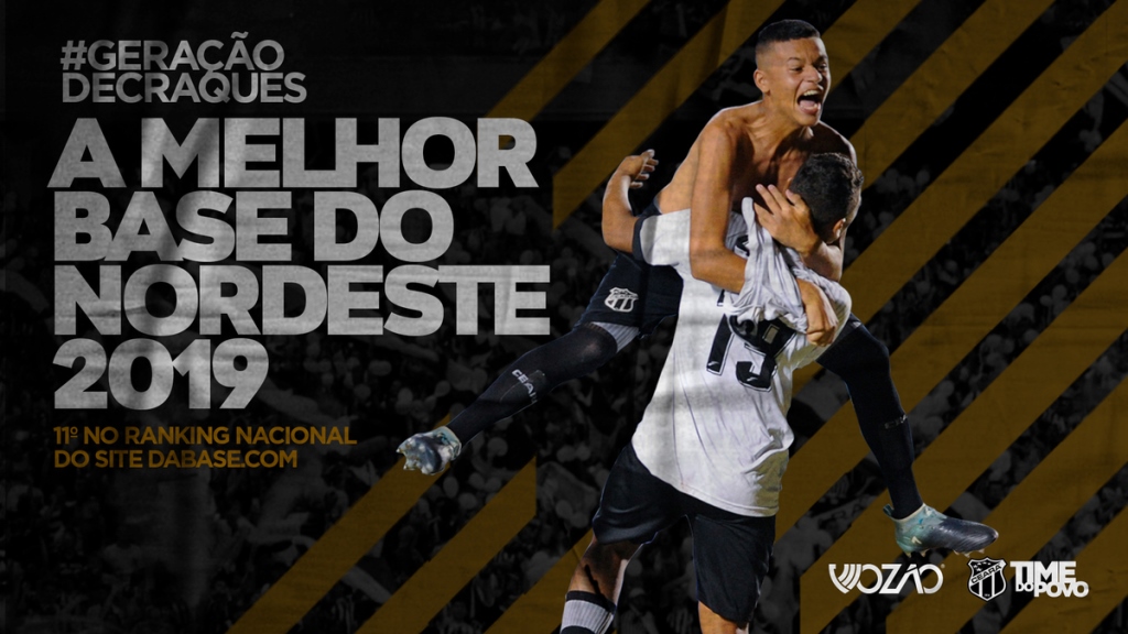 Levantamento de site especializado aponta o Ceará como a 11ª Categoria de Base mais vitoriosa do país em 2019