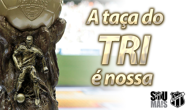 A taça do TRI estará à disposição dos Torcedores Oficiais!