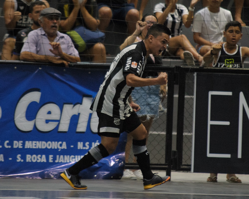 Futsal: Ceará luta até o final e arranca o empate no primeiro jogo das finais da Copa Estado