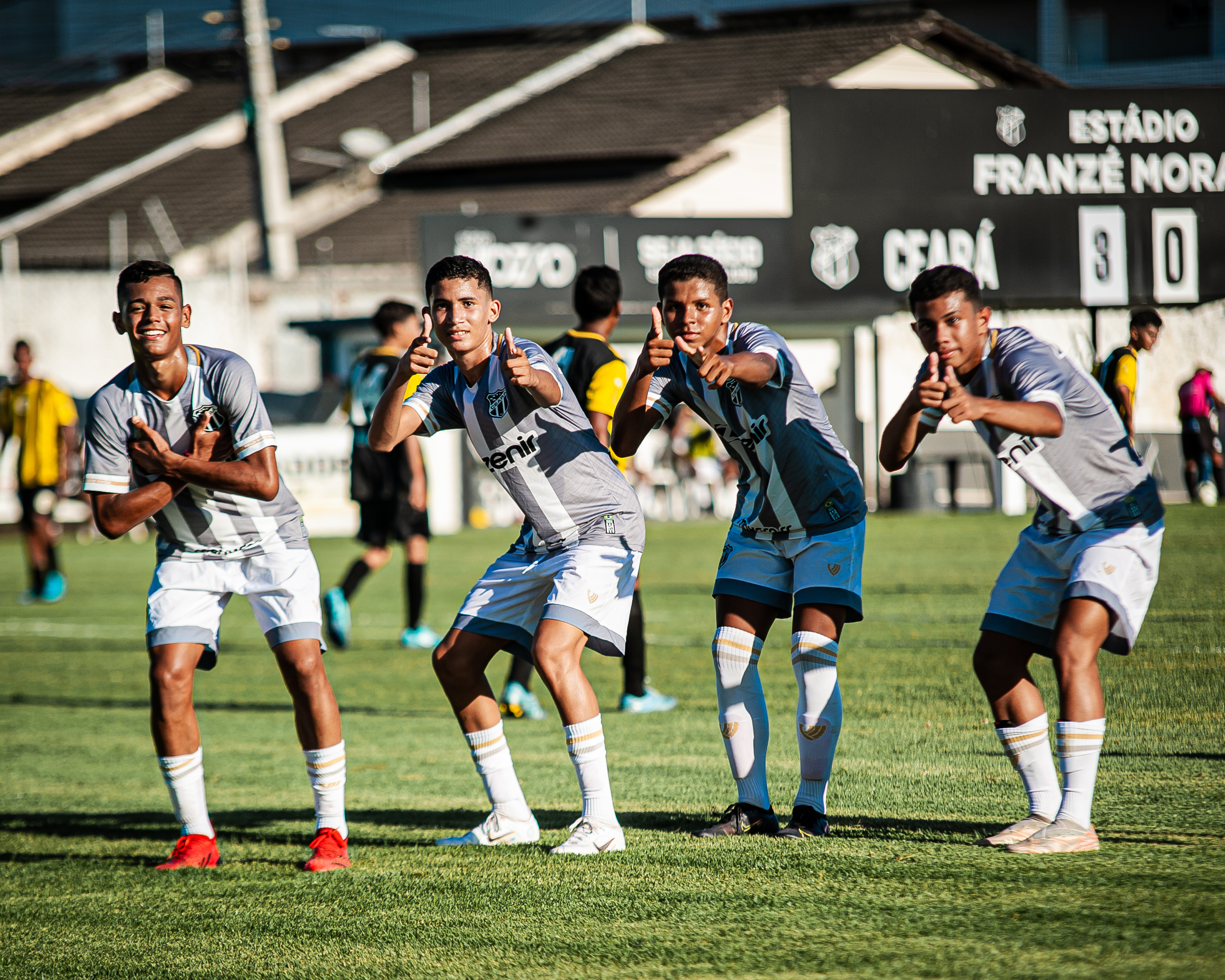 Base: Em sábado de goleadas, Ceará Sub-20 vence o Pacajus e Sub-15 supera o Aliança