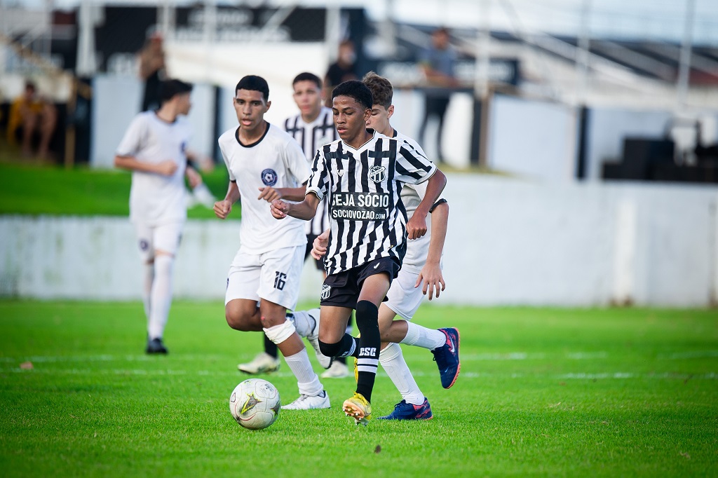 Sub-15: Ceará atropela adversário e aplica goleada de 24x0 na Academy Italiana pela Copa Seromo
