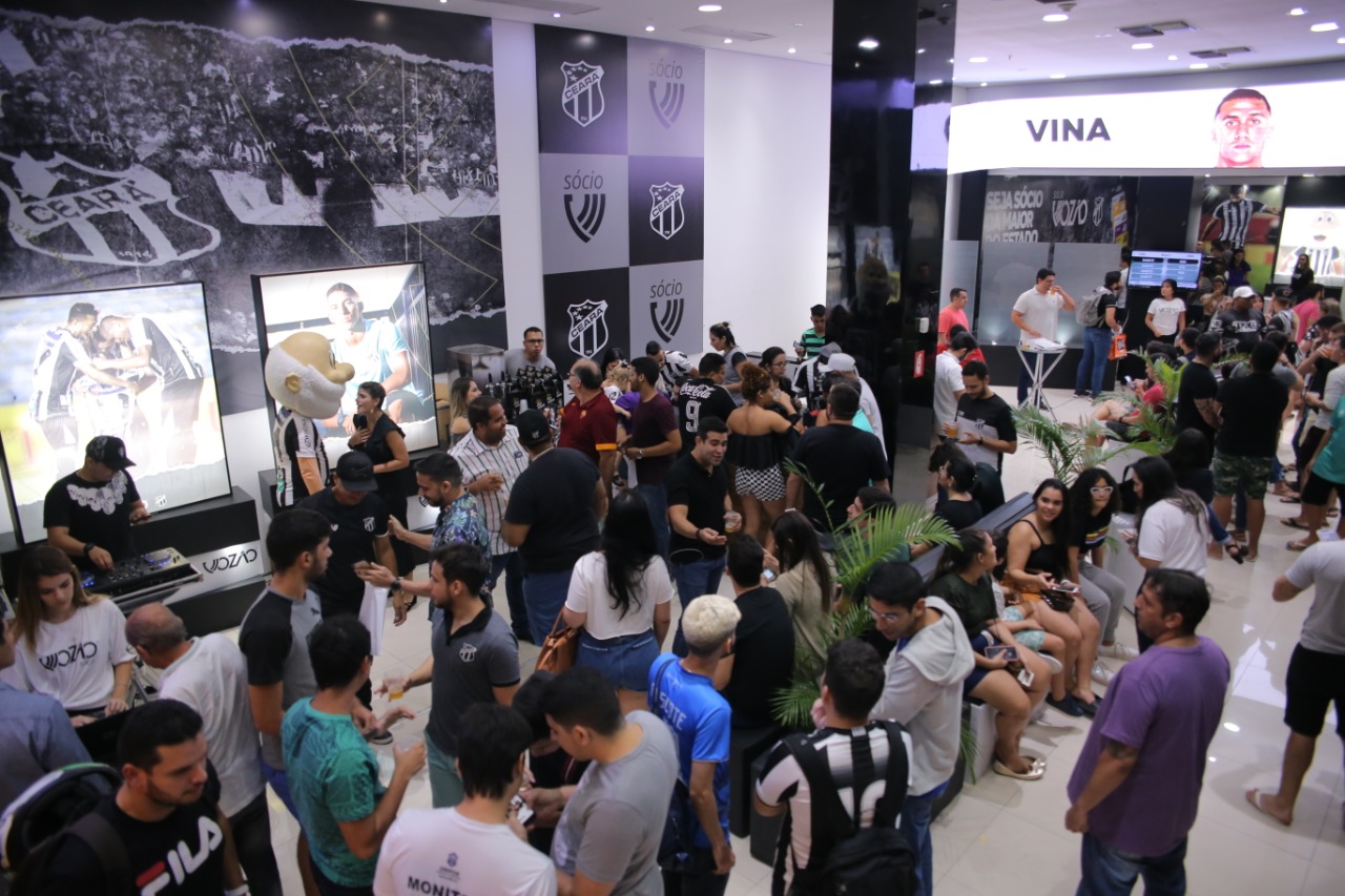 Sócio Vozão: Em seis dias de feirão, Ceará supera 17 mil sócios