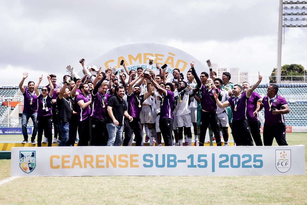 Sub-15: Buscando o pentacampeonato, Ceará inicia trajetória no Campeonato Cearense
