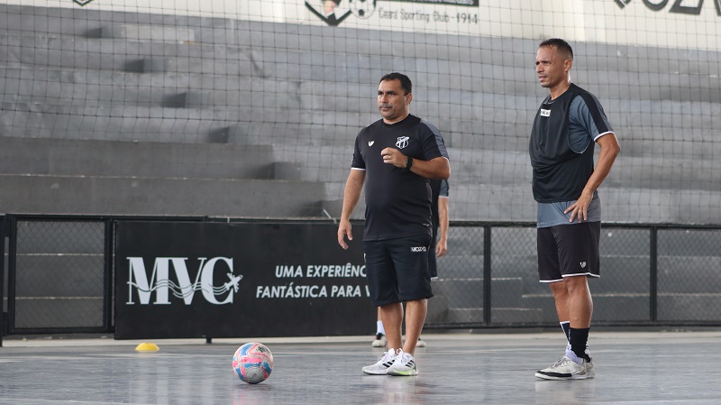 Futsal: Ceará faz último treino na capital cearense e viaja para enfrentar o Reriutaba