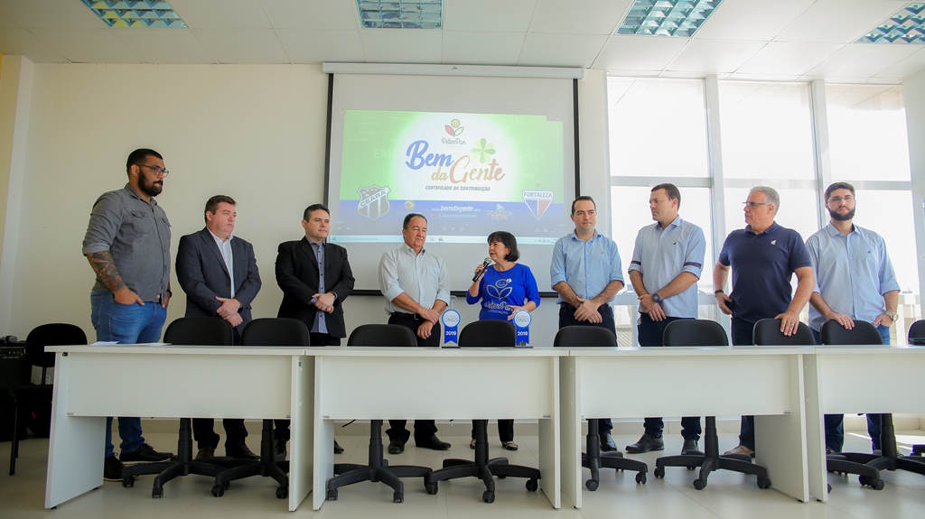 Em parceria com a Associação Peter Pan, Ceará lança oficialmente o Bem da Gente