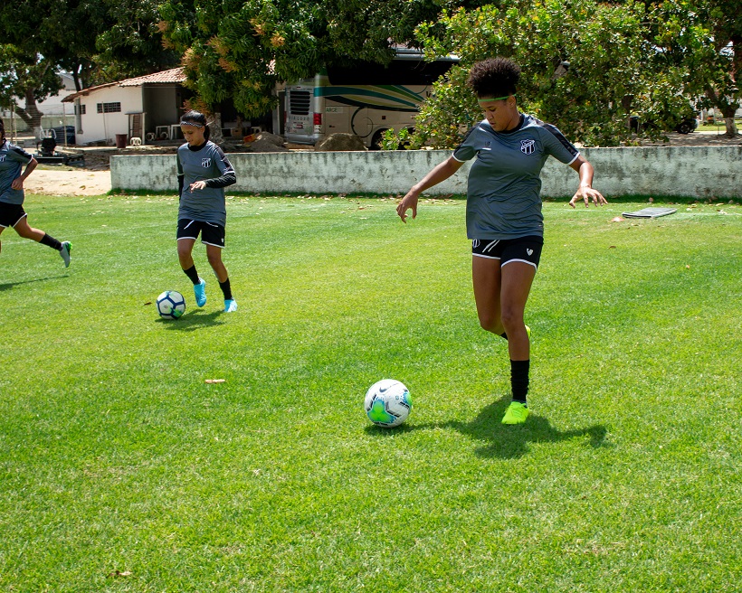 Fut Feminino: Meninas do Vozão iniciam a preparação para o jogo contra o Sport/PE