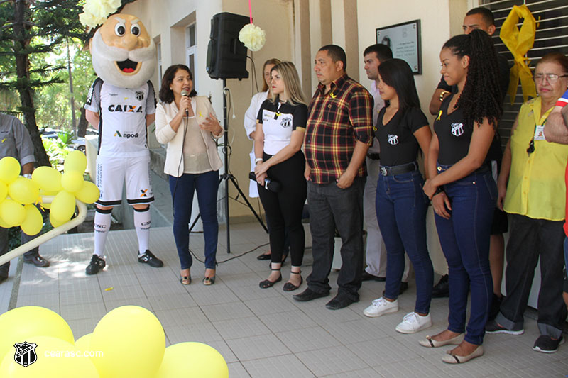 Clubes cearenses se unem para lançamento da programação do Setembro Amarelo 