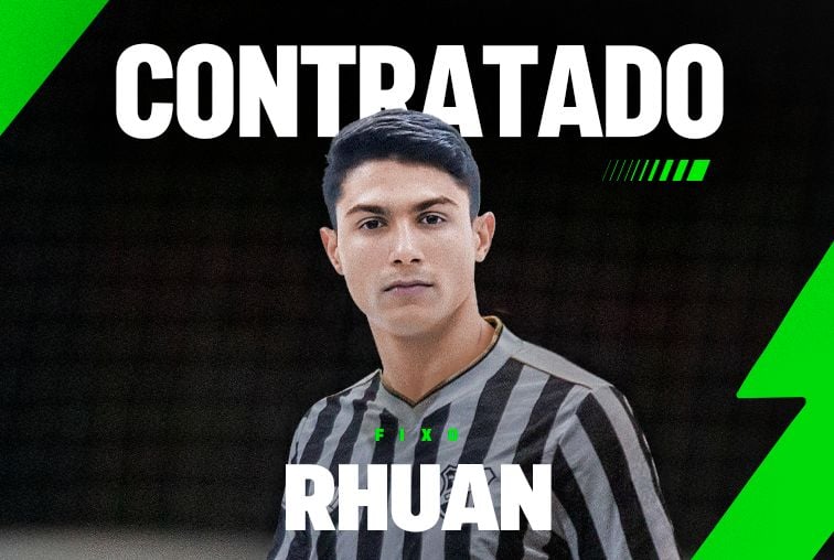 Futsal: Rhuan é mais um reforço do Ceará para a temporada 2025 da modalidade