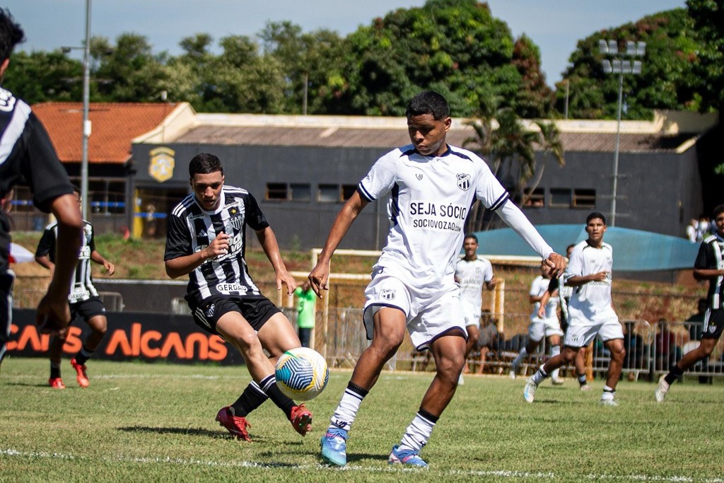 Sub-17: Ceará é superado pelo Atlético-MG em segundo jogo da Alcans S.A Cup