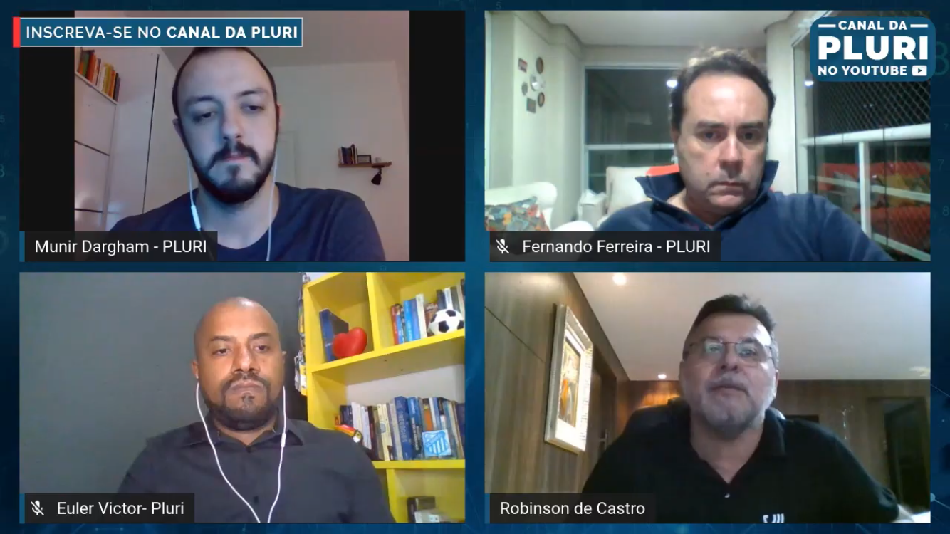 Robinson de Castro participa de live com equipe da Pluri Consultoria