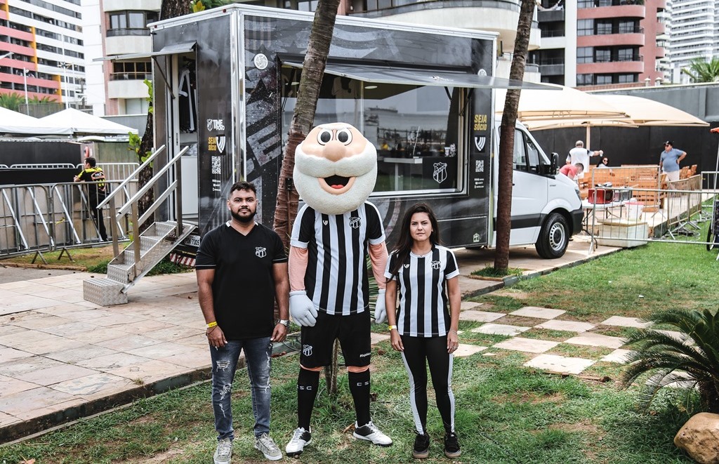 Ceará lança oficialmente o Vozão Móvel, loja itinerante do Time do Povo