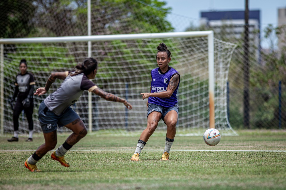 Fut. Feminino: Meninas do Vozão fazem treino apronto antes da semifinal do Estadual