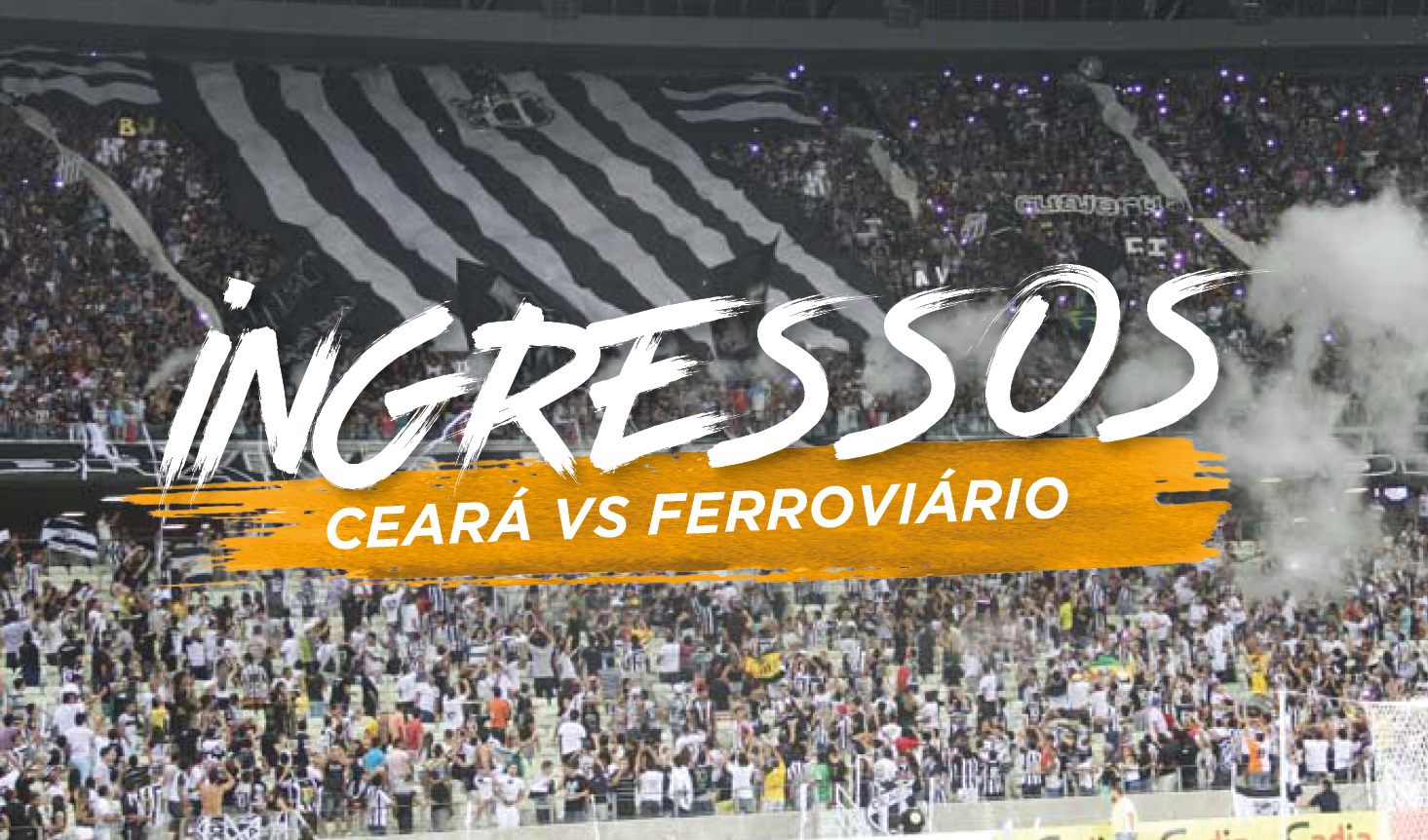 Continua a venda de ingressos para Ceará x Ferroviário