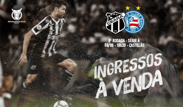 Ceará x Bahia: confira informações sobre venda de ingressos  