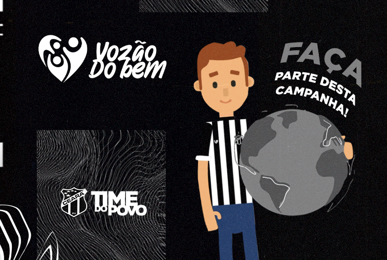 Ceará lança o Vozão do bem, ação de arrecadação de fundos na quarentena