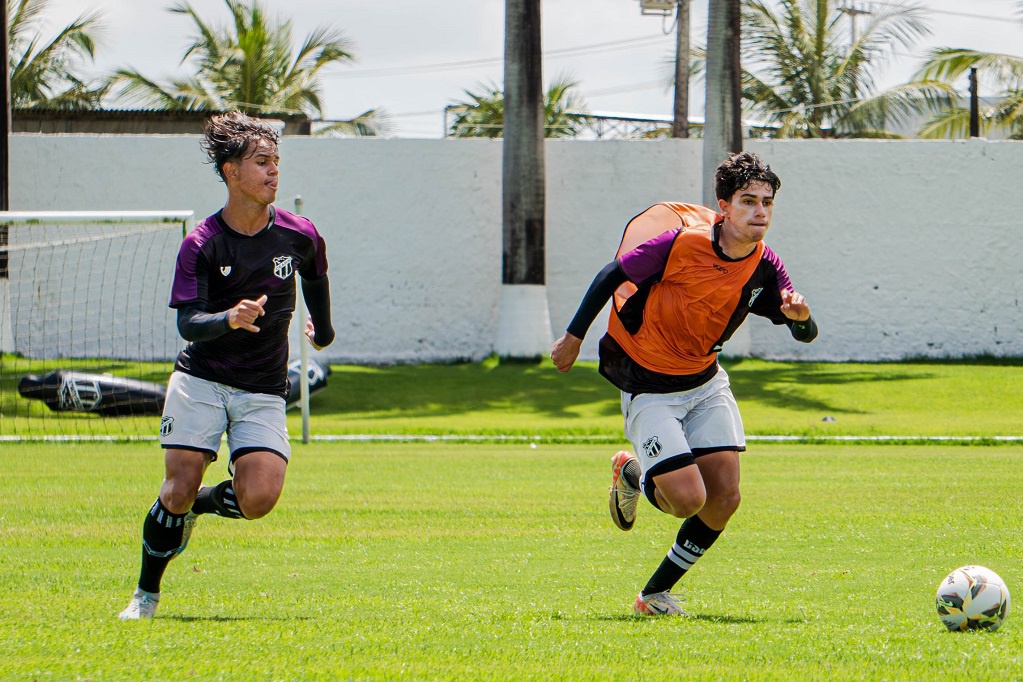 Elencos Sub-17 e Sub-20 do Ceará concluem a preparação para encarar o Tirol pelo Estadual