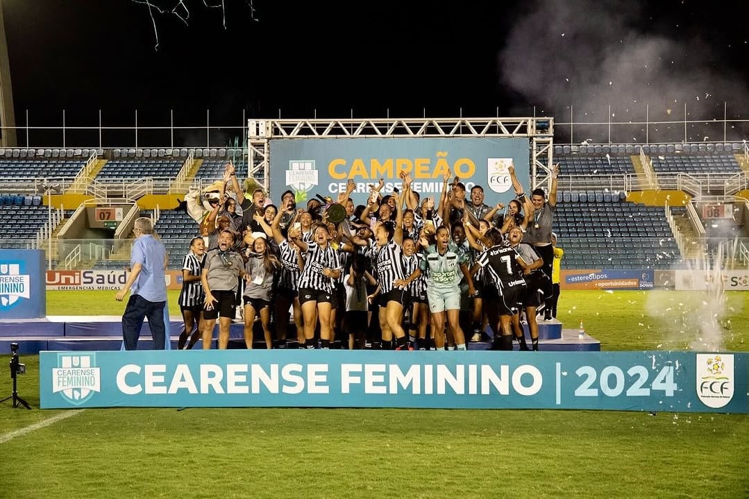 Fut. Feminino: Ceará alcança quatro finais e conquista três títulos em ano marcado pela reestruturação do departamento