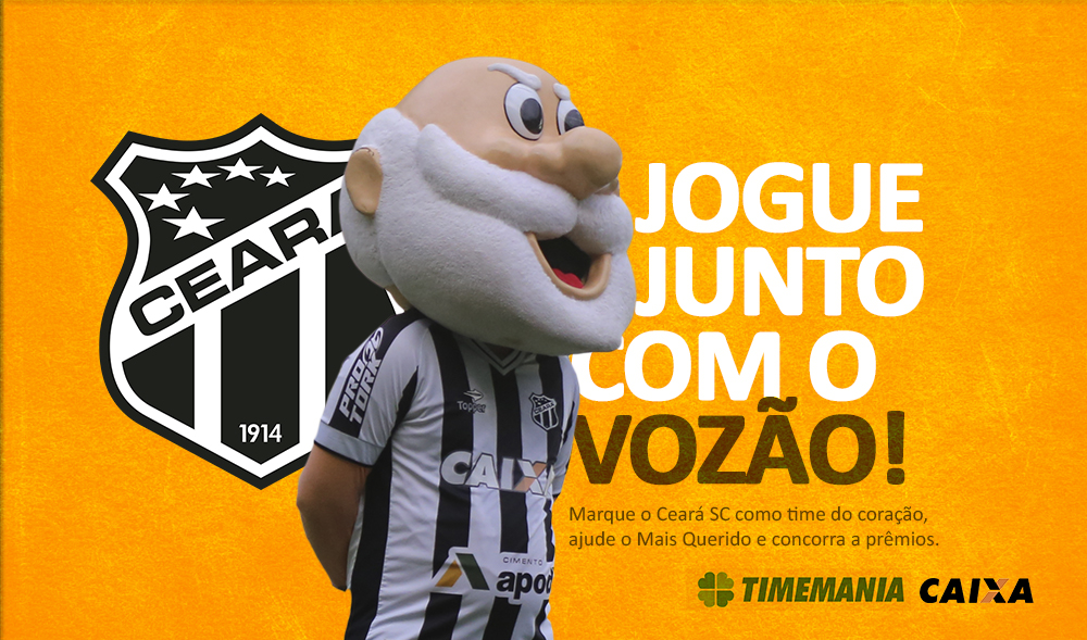 Aposte na Timemania e contribua com o crescimento do Ceará