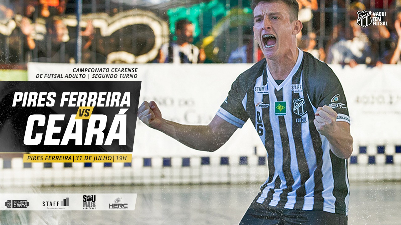 Futsal Adulto: Fora de casa, Ceará visita Pires Ferreira em jogo válido pela 3ª rodada do estadual