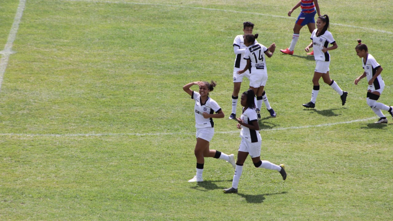 Futebol Feminino: Ceará vence o Fortaleza e conquista a 3ª vitória no estadual Sub-20