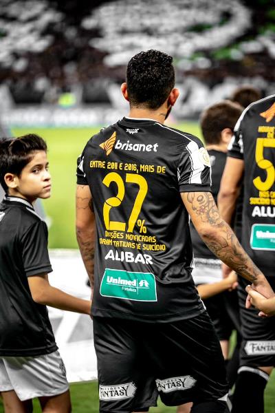 Ceará usa numeração diferenciada por conta de campanha Setembro Amarelo 