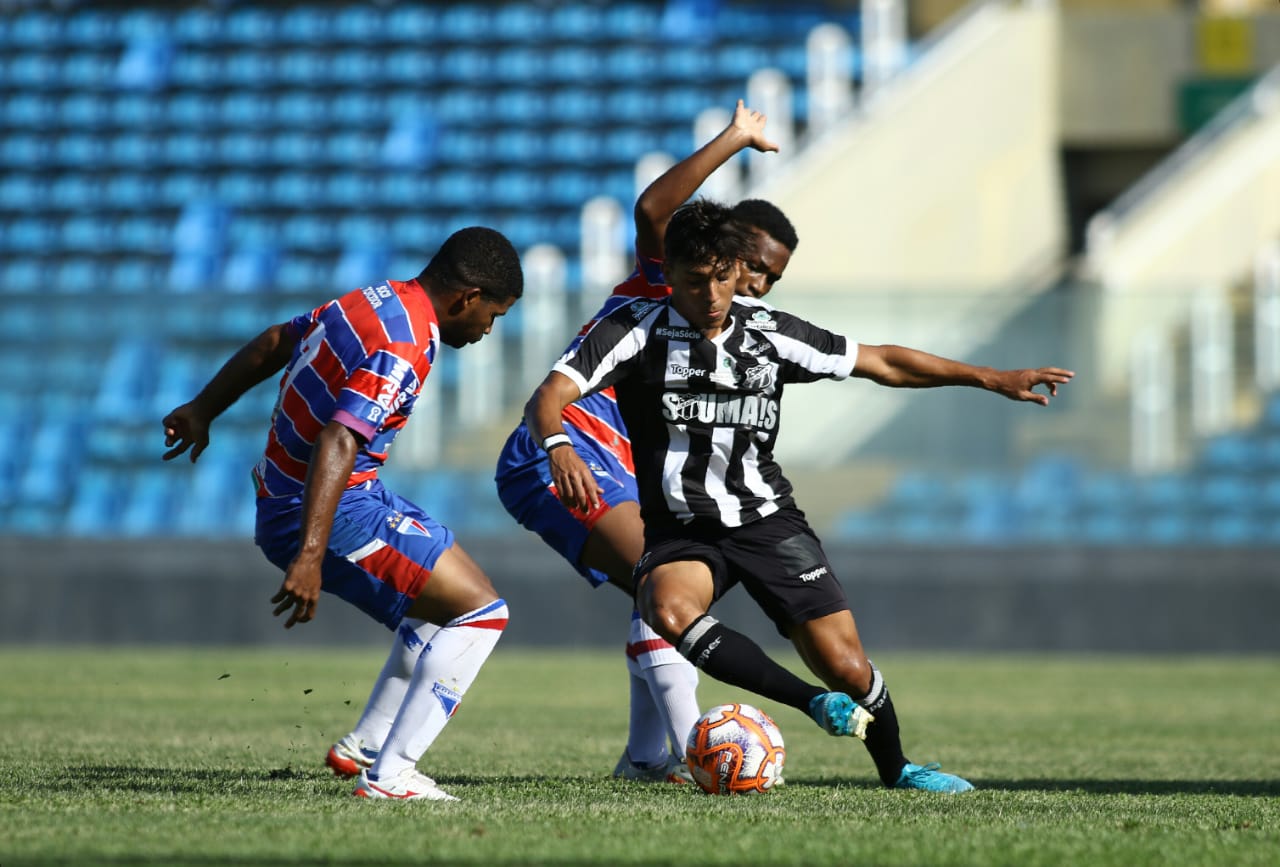 Copa Uninta Sub-19: Ceará e Fortaleza empatam em jogo eletrizante