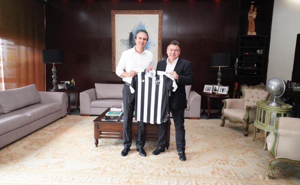 Presidente Robinson de Castro visita o governador e renova parceria de gestão da Arena Castelão