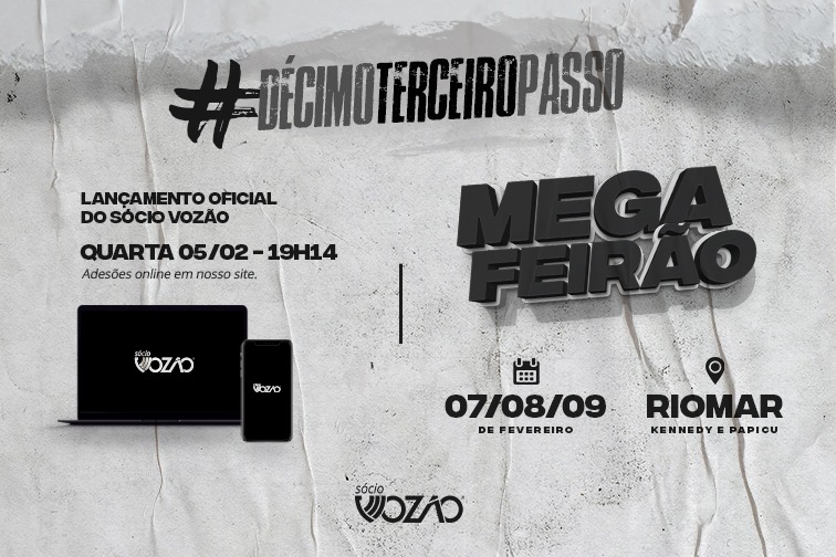 Sócio Vozão: Ceará divulga penúltimo passo antes do lançamento de novo programa